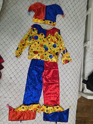 Детская одежда и обувь: Костюм детский 5-6 лет,Карнавальный костюм Петрушка — 1