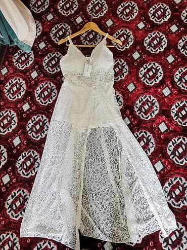 каф марьям купить украина: Вечернее платье, Русалка, Длинная модель, Без рукавов, Открытая спина, L — 1