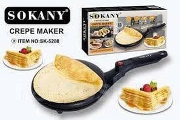 блинчик апарат: БЕСПЛАТНАЯ ДОСТАВКА! Блинница электрическая Sokany SP-5208 / — 2