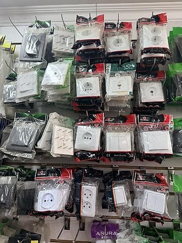 Электроустановочные изделия для дома и офиса - Розетки: одинарные и