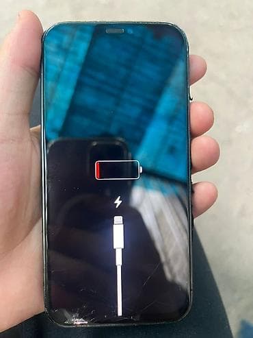 дисплей айфона: IPhone 12 Pro, Б/у, 128 ГБ, Черный, Чехол, 100 % — 1