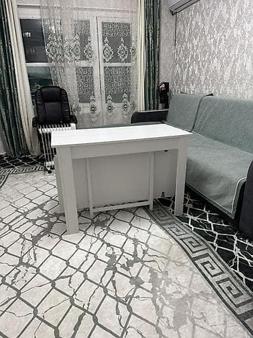 стол книжка трансформер: Стол трансформер Для кухни, Раскладной стол, цвет - Белый — 3