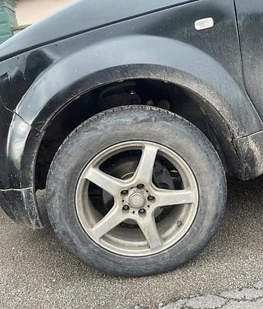 Дөңгөлөктөр монтажда 225 / 65 / R 17, Кыш, Колдонулган, Комплект, Жеңил унаалар, Куйма, тешиктери - 5 — 1