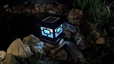 Садовый солнечный светильник-квадрат для ландшафта и двора - Питание