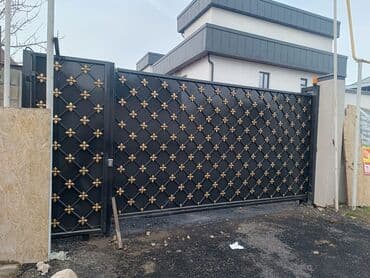 ремонт откатных ворот: Сварка | Решетки на окна, Навесы, Ворота Демонтаж, Монтаж, Доставка — 1