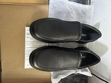 оптом тапочки: Мужские повседневные лоферы (слипоны) - Цвет: черный - Верх — 1