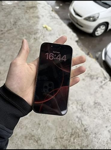 intel core i5 бишкек: IPhone 16 Pro, Колдонулган, 256 ГБ, Natural Titanium, 89 % — 2