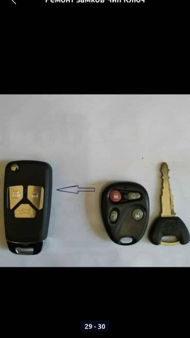 Изготовление восстановления Подбор чип ключей Ремонт замков прошивка