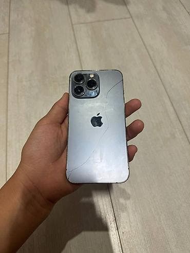 ipone 16 pro max: IPhone 13 Pro, 256 ГБ, Серебристый, Чехол, 100 % — 1