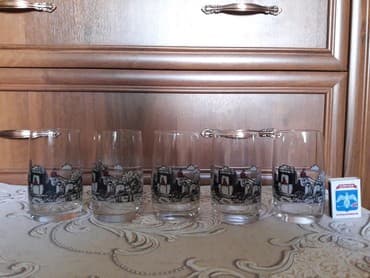 куплю бу стекло: Стаканы для напитков, чешские "Bonemia" отличное качество 5шт — 2