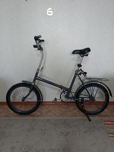 складные детские велосипеды: Складной городской велосипед с колесами 20". Особенности: - Складная — 1