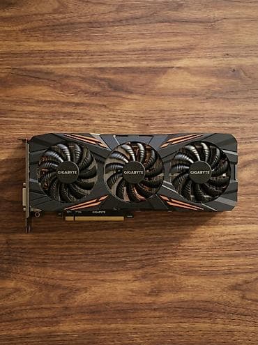 Видеокарта для ПК, Б/у, Gigabyte, GeForce GTX, 8 ГБ
