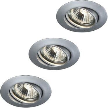 фонарь прожектор: Cпот встраиваемый OPAL recessed aluminium 3x50W 230V. Встраиваемые — 1