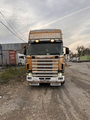 шыны на трактор: Тягач, Scania, 2001 г., Тентованный — 2