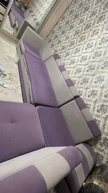 угловые диваны: Модульный диван, Б/у — 3