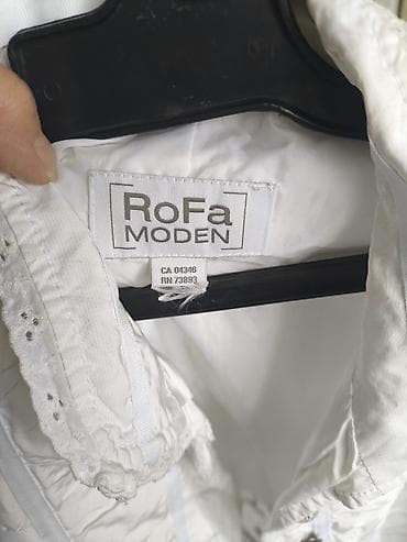 Женская одежда: Женский жакет RoFa Moden - Цвет: белый - Фасон: приталенный жакет с — 2