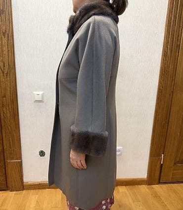 шубы полушубки: Пальто, Зима, Длинная модель, С утеплителем, Стандарт — 4