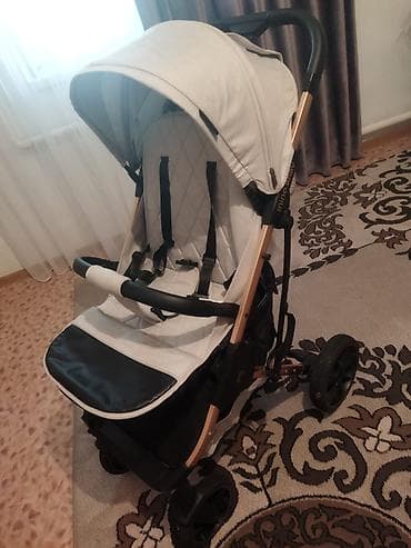 классический брюки мужские: Коляска, цвет - Золотой, Б/у — 1