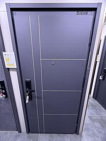 solutions third edition: Двери для домов и квартир, Металлическая, Одностворчатая, Китайская, цвет - Серый — 1