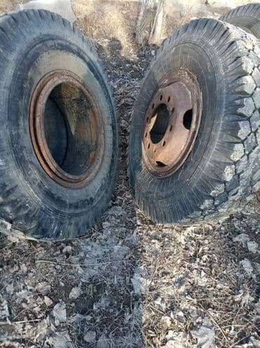 шины на уаз: Колеса в сборе 385 / 65 / R 22,5, Всесезонная, Б/у, Грузовики/Автобусы — 7