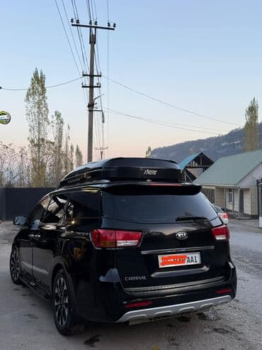 семейный авто: Kia Carnival: 2018 г., 3.5 л, Автомат, Бензин, Минивэн — 2
