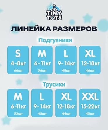 продаю памперс: Подгузники Tiny Tots ☁️ 5 причин почему мамы Кыргызстана выбирают — 4