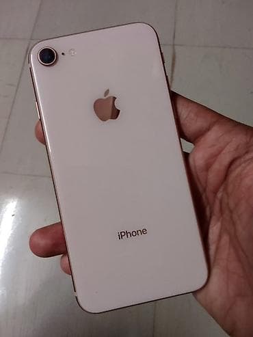 iphone 8: IPhone 8, Б/у, 64 ГБ, Золотой, 85 % — 1