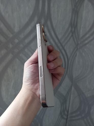 iphone se3: IPhone 16 Pro Max, Б/у, 256 ГБ, Desert Titanium, Коробка, 100 % — 7