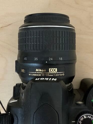 объектив 55250: Зеркальная камера Nikon D60 с объективом AF‑S DX NIKKOR 18–55mm — 3