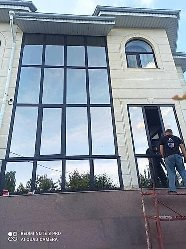 Жасалгалоочу жумуштар: Пластиковые и алюминиевые окна, двери и перегородки 45$ ойдо — 4