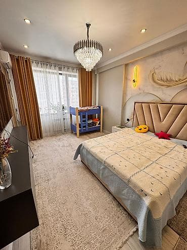 в джале: 3 комнаты, 100 м², Элитка, 5 этаж, Евроремонт — 7