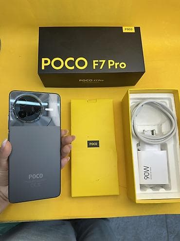 Poco F7 Pro, Б/у, 512 ГБ, цвет - Серый, В рассрочку, 2 SIM