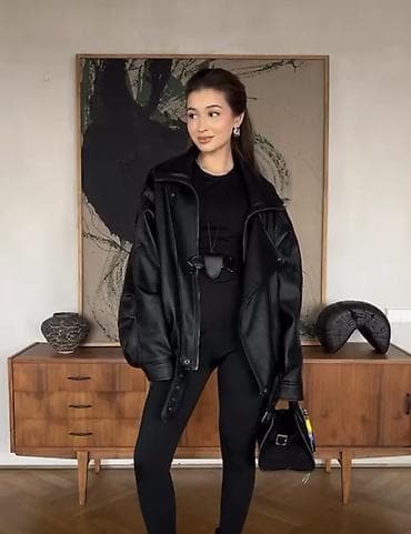 ecco 42: Продаю новую кожаную куртку, размер до 52 подойдет — 1