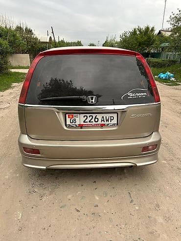 хонда степ эреф 1: Honda Stream: 2001 г., 1.7 л, Автомат, Бензин, Вэн/Минивэн — 5