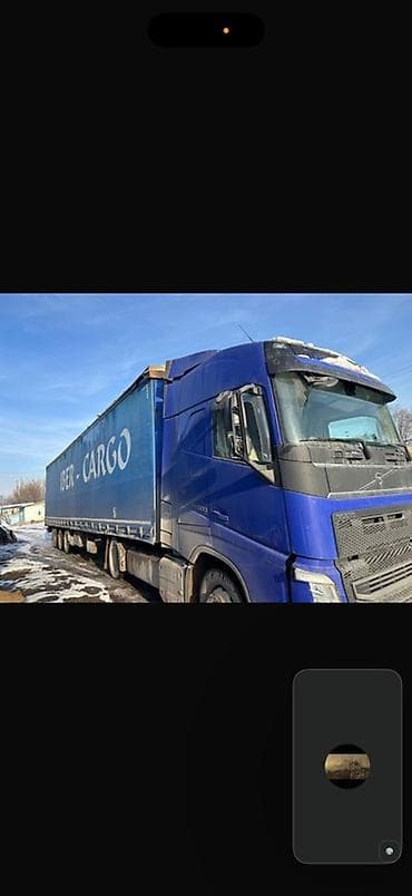 степ заслонка: Тягач, Volvo, Тентованный — 1