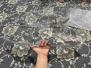 Трубки, патрубки, шланги: Продается пара передних стекол для фар БМВ E39, 5 серии. Материал — 6