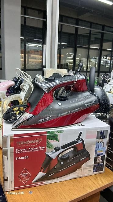 gt master edition: Электрический паровой утюг TEXHOMИР TH‑8633 - Мощность: 3000 Вт - — 8