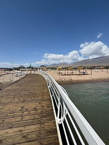 royal beach: Коттедж, Пансионат ЦО Palm Beach, Чок-Тал, Детская площадка, Парковка, стоянка, Охраняемая территория — 9