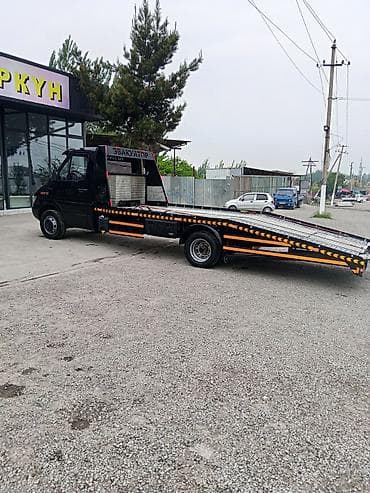 спринтер тигач: Эвакуатор, Mercedes-Benz, 2002 г., Сдвижная — 2