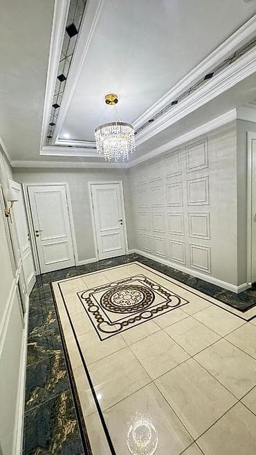 osh flat: 4 комнаты, 156 м², Дордой Плаза ТРЦ Элитка, 5 этаж, Евроремонт — 3