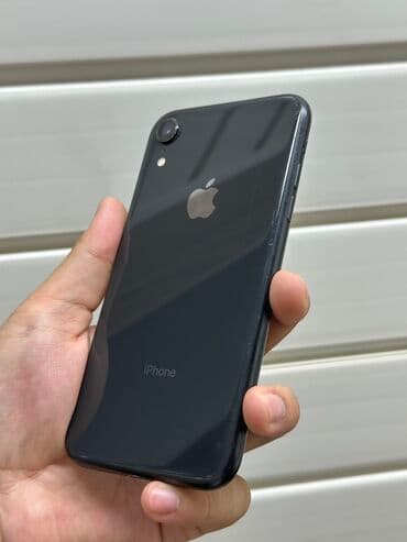бу хр айфон: IPhone Xr, Колдонулган, 64 ГБ, Кара, Коргоочу айнек, Каптама, 78 % — 5