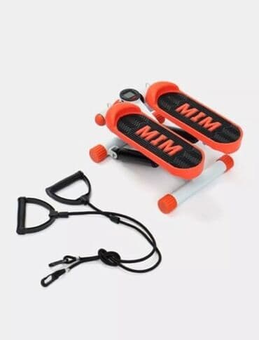 продаю связи с переездом: Мини-степпер MIM с эспандерами и счетчиком Компактный домашний — 1