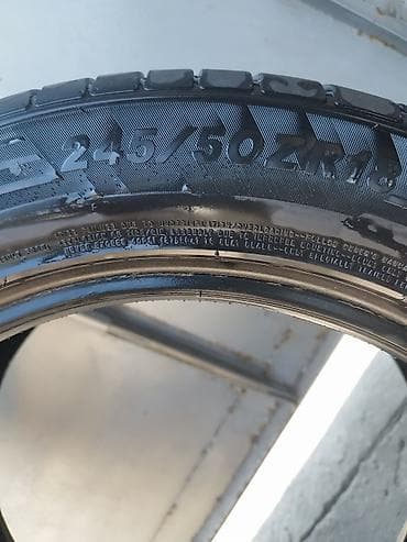 pirelli p zero: Шины 245 / 50 / R 18, Лето, Б/у, Легковые — 2