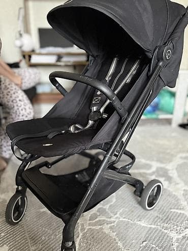 Коляски: Коляска, Cybex, цвет - Черный, Б/у — 1