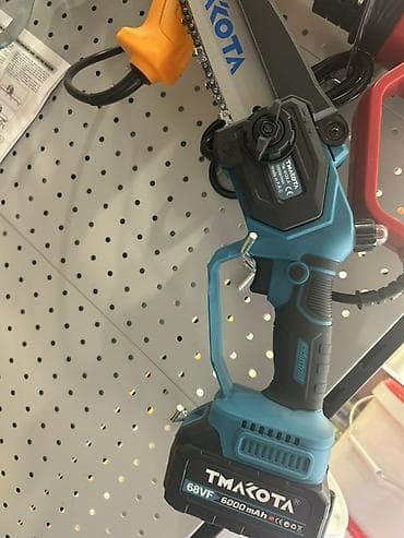 насадка для бензопилы: Аккумуляторная цепная мини-пила TMAKOTA - Питание: аккумулятор 68VF — 1