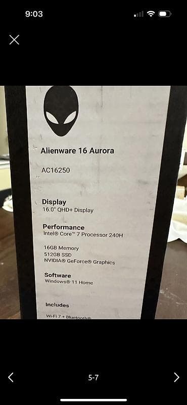 Ноутбуки Dell: Игровой, Новый, Intel Core Ultra 7 — 5