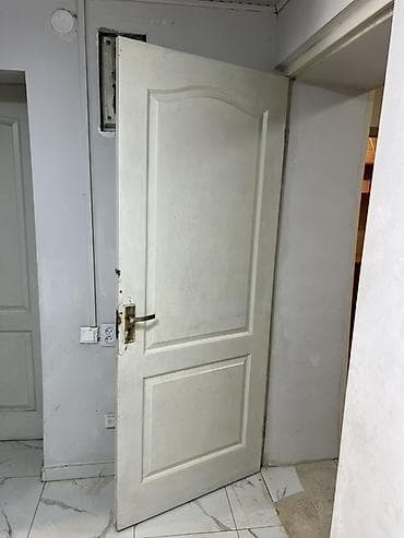 сандык жаван: Межкомнатные двери белого цвета (несколько штук) - Материал: полотно — 4