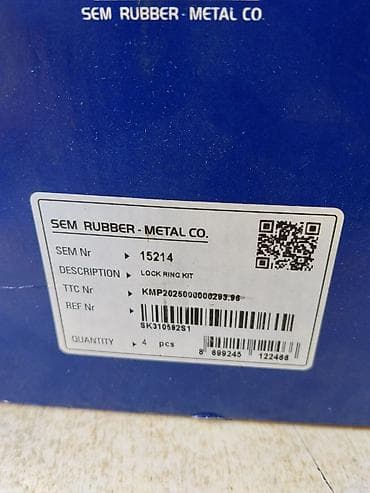 Инструменты: Набор стопорных колец SEM Rubber-Metal Co. - Наименование: Lock Ring — 3