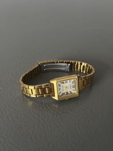 Классические часы часы, Casio, Япония, Водонепроницаемые, Женские, Б/у