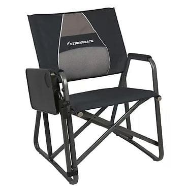 Мебель: Походный складной стул, Другой материал, цвет - Синий — 2